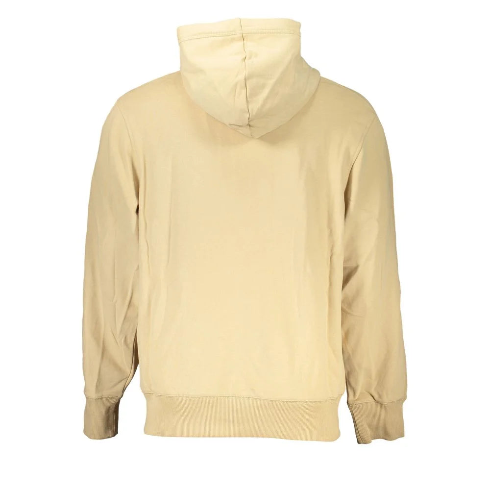 Calvin Klein Beige Cotton Men Sweater - Hoodies