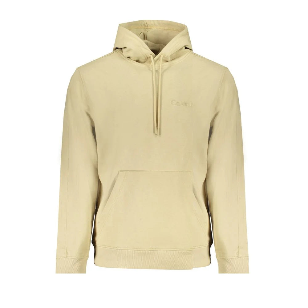 Calvin Klein Beige Cotton Men Sweater - Sweatshirts