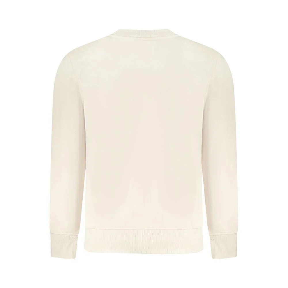 Calvin Klein Beige Cotton Men Sweater - Sweatshirts