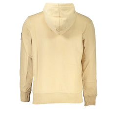 Calvin Klein Beige Cotton Men Sweater - Sweatshirts