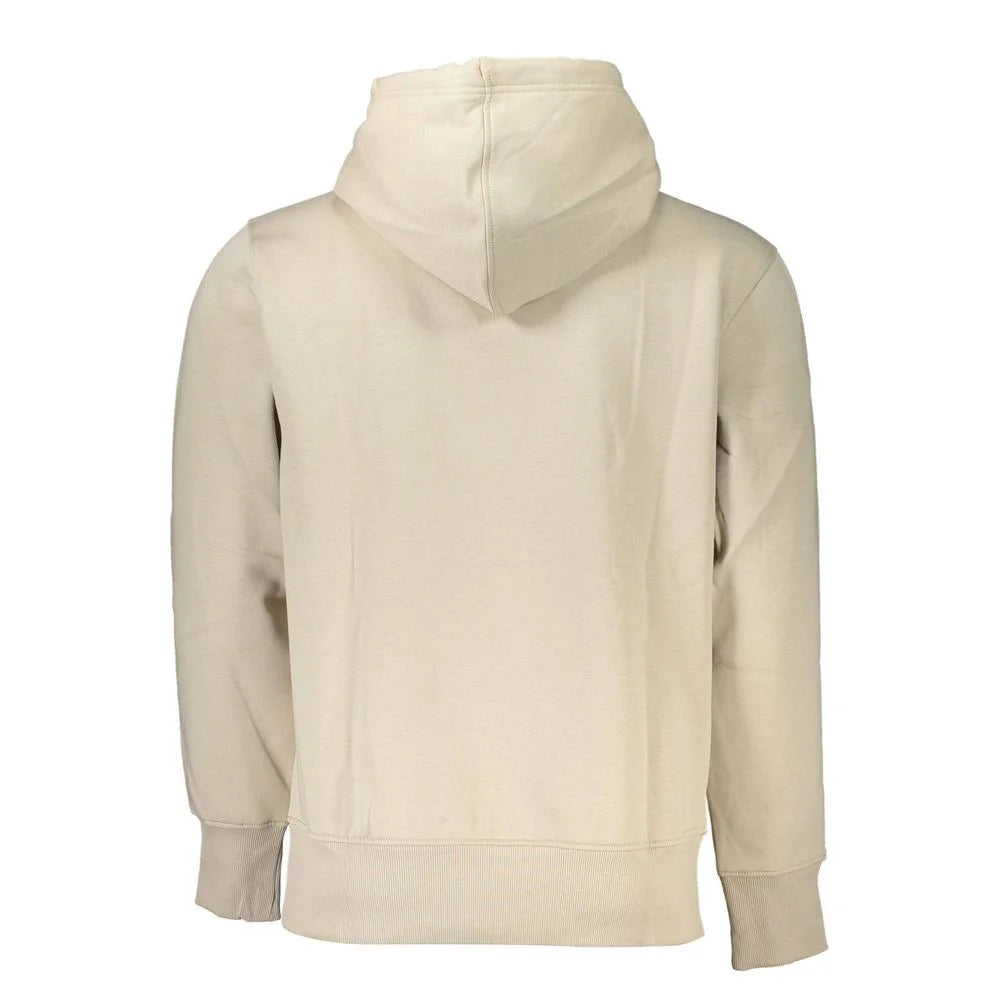 Calvin Klein Beige Cotton Men Sweater - Sweatshirts