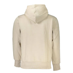 Calvin Klein Beige Cotton Men Sweater - Sweatshirts