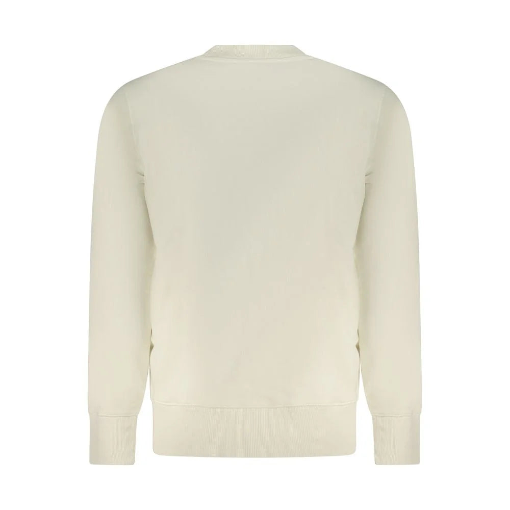 Calvin Klein Beige Cotton Men Sweater - Sweatshirts