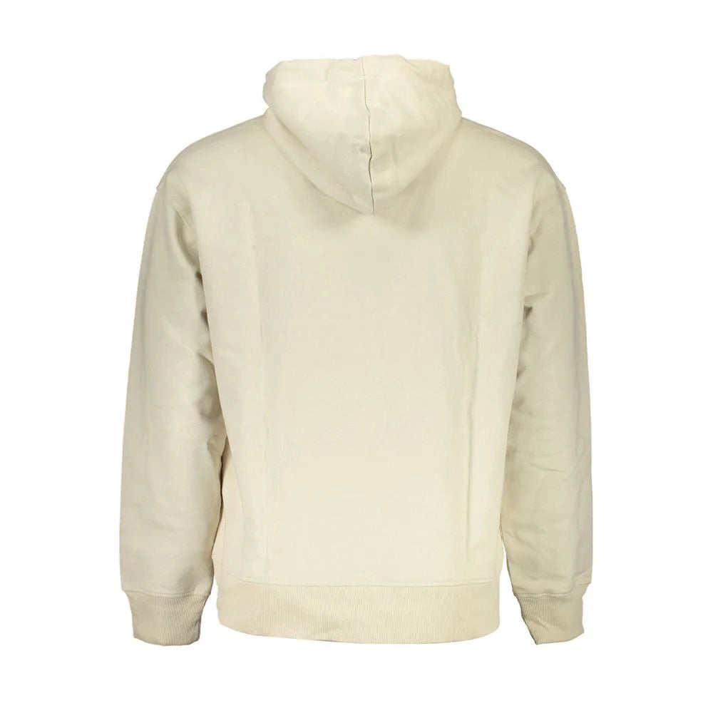 Calvin Klein Beige Cotton Men Sweater - XL - Hoodies