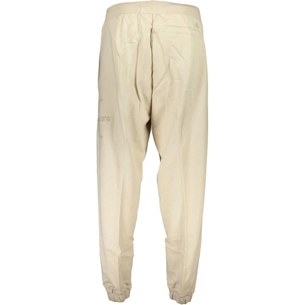 Calvin Klein Beige Cotton Pant