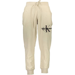 Calvin Klein Beige Cotton Pant - XL - Joggers