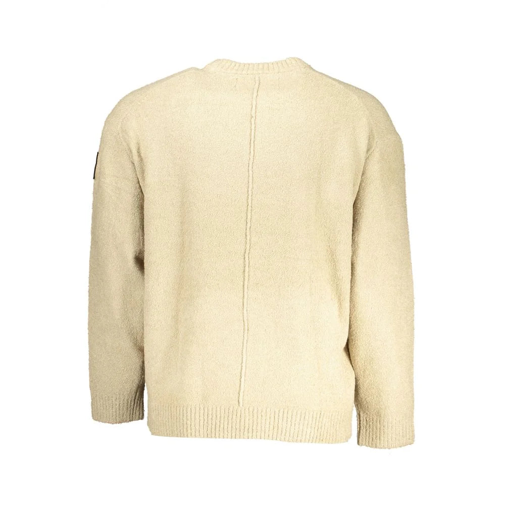 Calvin Klein Beige Cotton Sweater - S