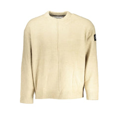 Calvin Klein Beige Cotton Sweater - S