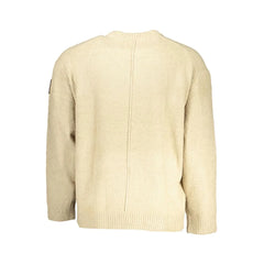 Calvin Klein Beige Cotton Sweater - Sweaters