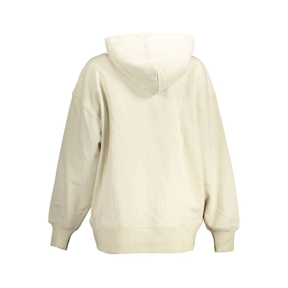 Calvin Klein Beige Cotton Women Sweater - Sweatshirts
