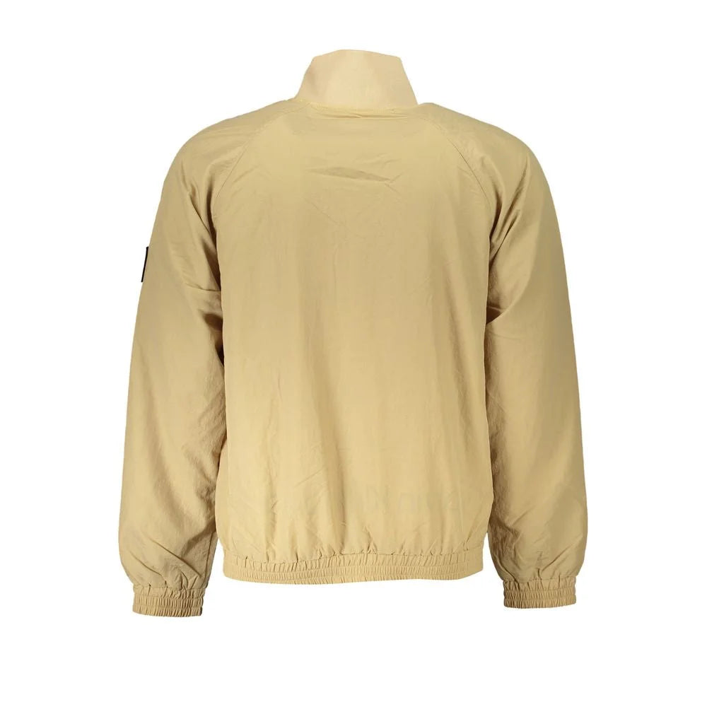 Calvin Klein Beige Polyamide Men Jacket - XL