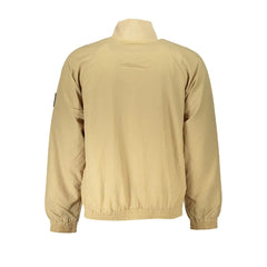 Calvin Klein Beige Polyamide Men Jacket - XL - Sport Jackets