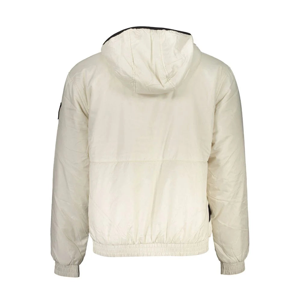 Calvin Klein Beige Polyester Men Jacket - Puffer Jackets