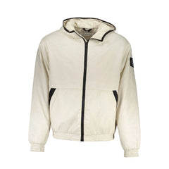 Calvin Klein Beige Polyester Men Jacket - Puffer Jackets