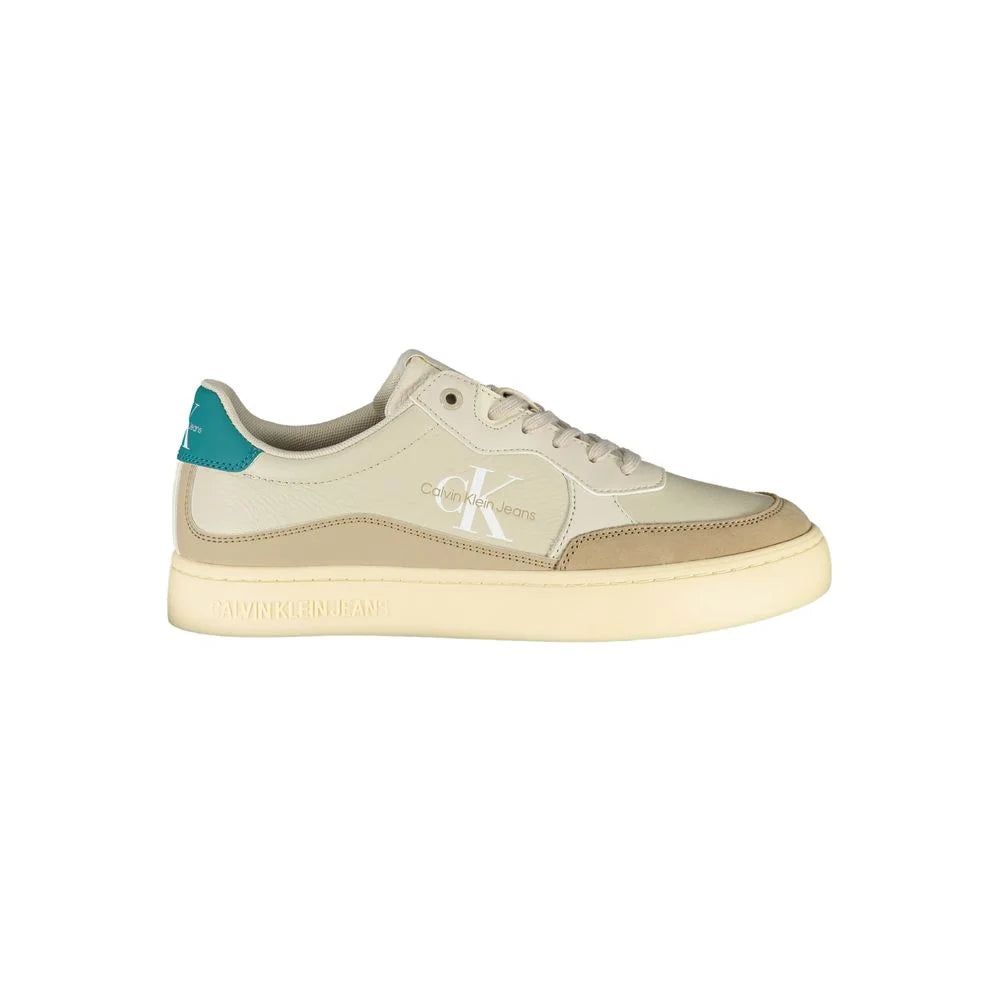 Calvin Klein Beige Polyester Sneaker - EU40/US7