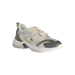 Calvin Klein Beige Polyester Sneaker - Sneakers