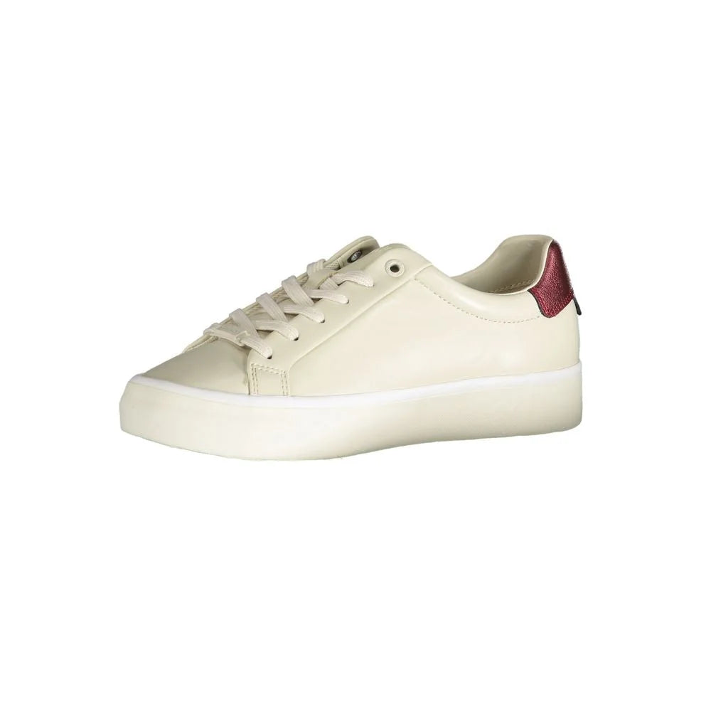 Calvin Klein Beige Polyester Sneaker - Sneakers