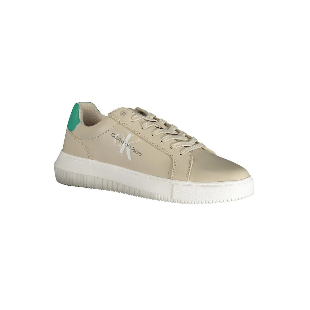 Calvin Klein Beige Polyester Sneaker - Sneakers