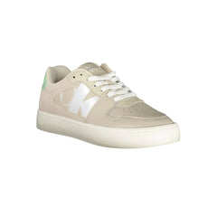 Calvin Klein Beige Polyester Sneaker - Sneakers