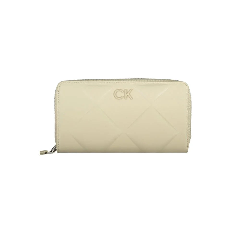 Calvin Klein Beige Polyester Wallet - Wallets