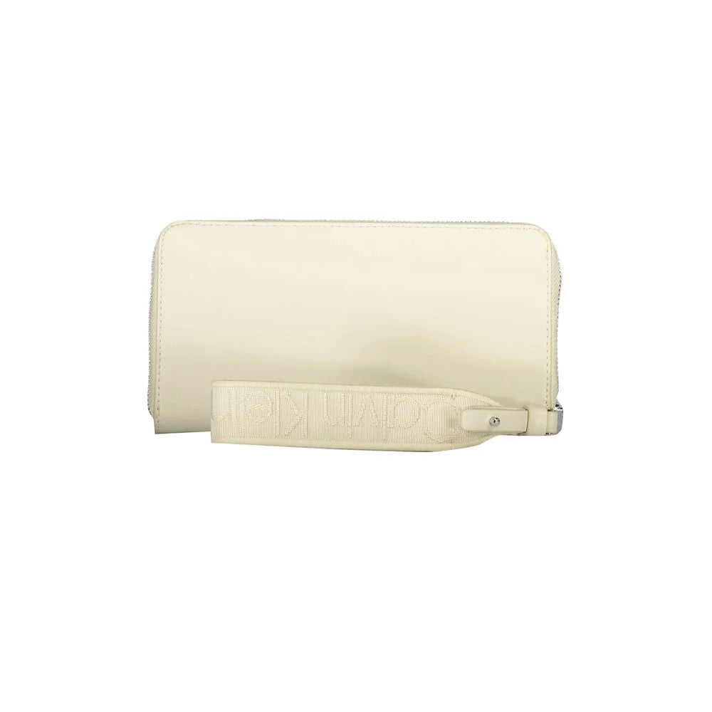 Calvin Klein Beige Polyethylene Wallet - Wallets