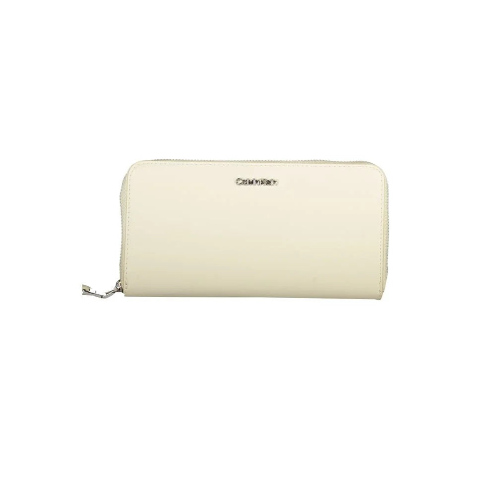 Calvin Klein Beige Polyethylene Wallet - Wallets