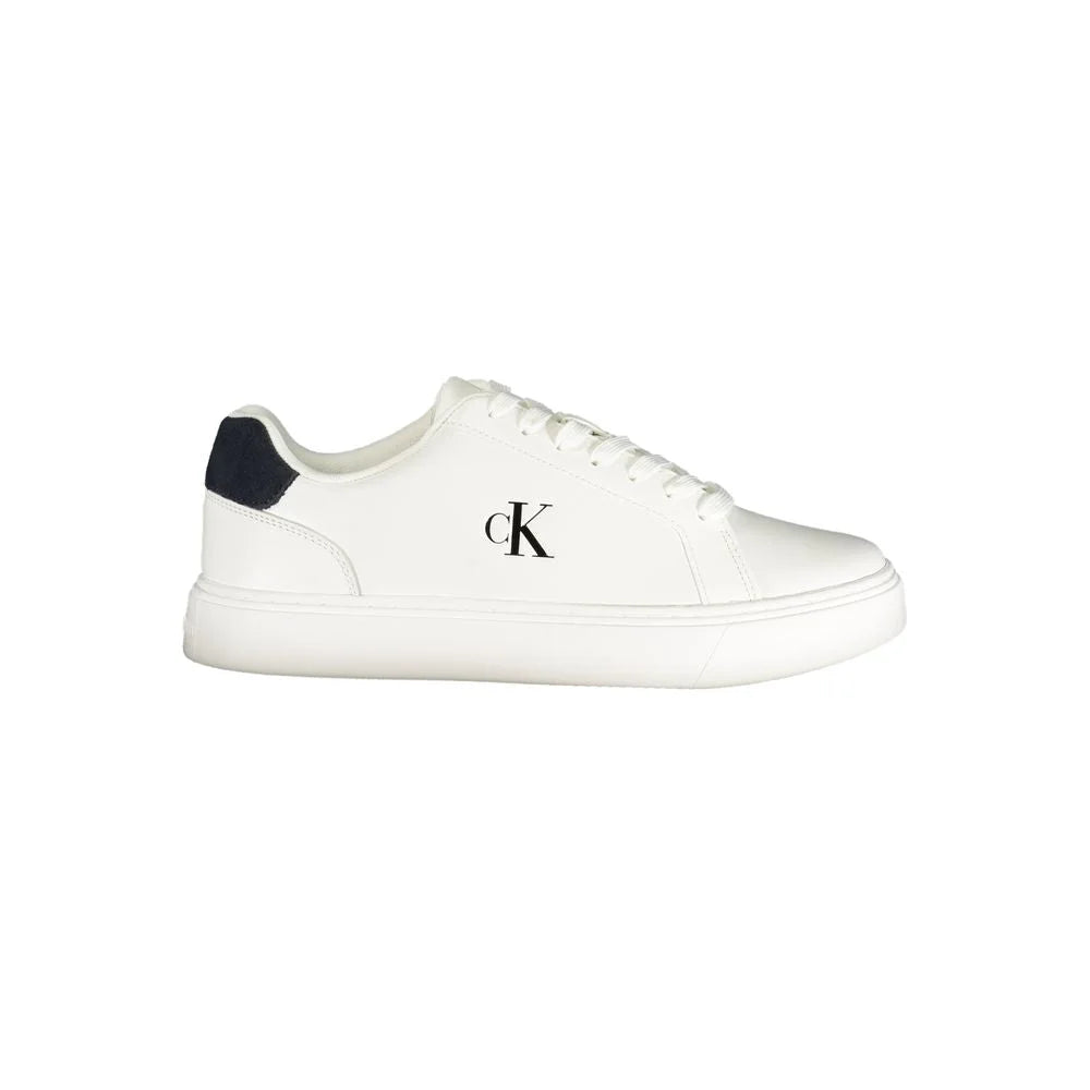 Calvin Klein Bianco Poliuretano Uomo Sneaker
