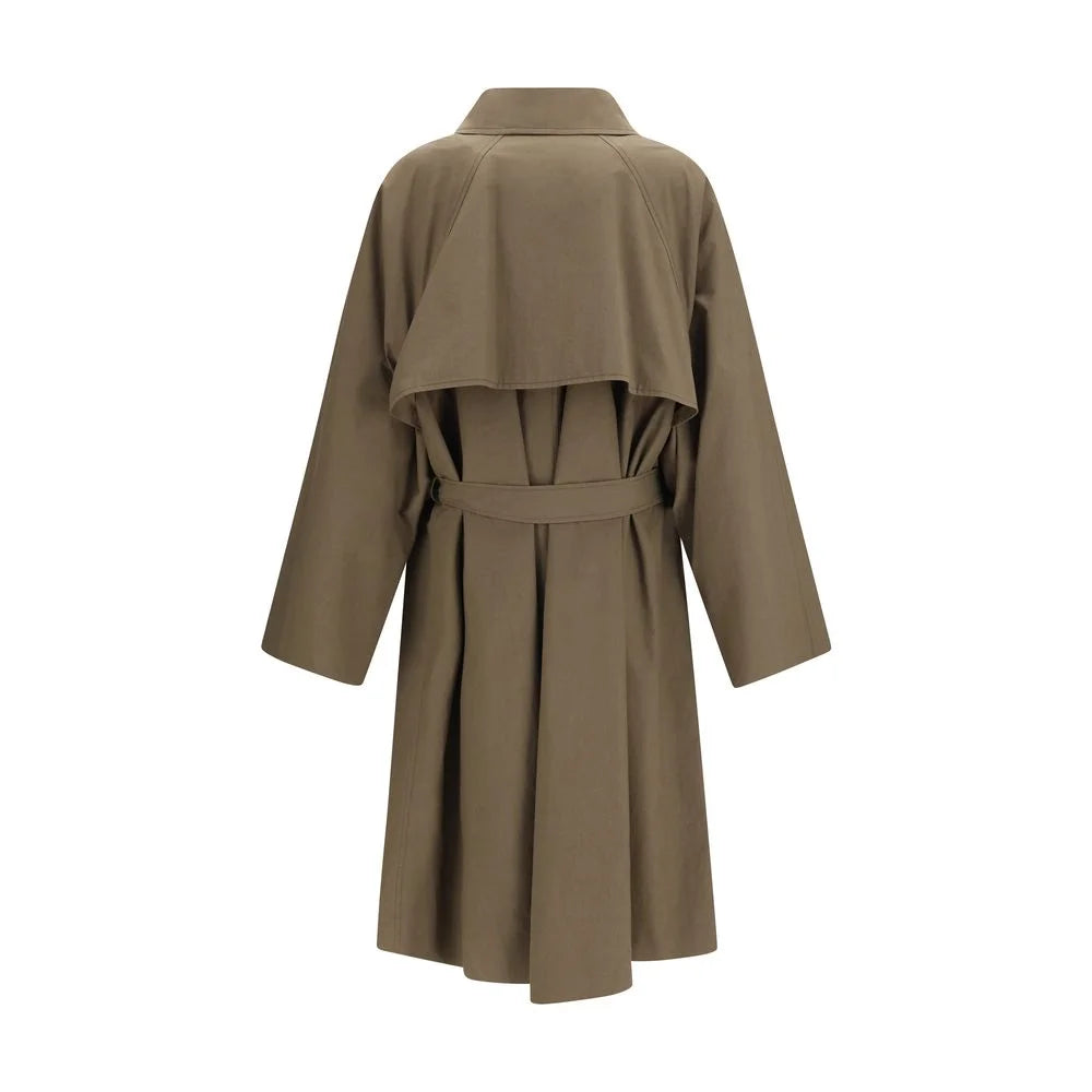 Calvin Klein Dvoubarevný trench coat z bavlny