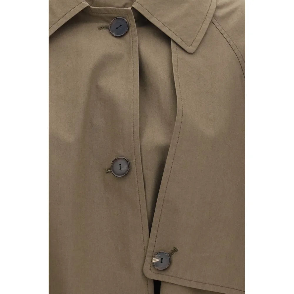 Calvin Klein Dvoubarevný trench coat z bavlny
