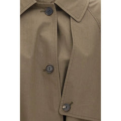 Calvin Klein Dvoubarevný trench coat z bavlny