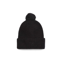 Calvin Klein Black Alpaca Leather Caps Baseball Hat - UNI