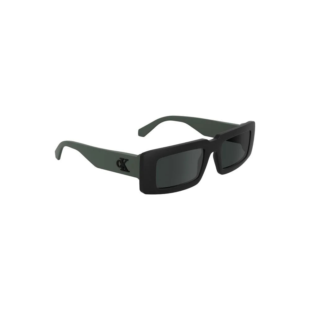 Calvin Klein Black Bio-Based Fabric Men Sunglasses - Sunglasses