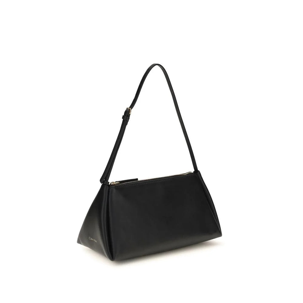 Bolso de Cuero de Ternera Negro Calvin Klein Bos Taurus