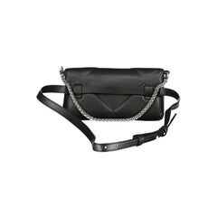 Calvin Klein Black Cotton Handbag - Cross Body Bags