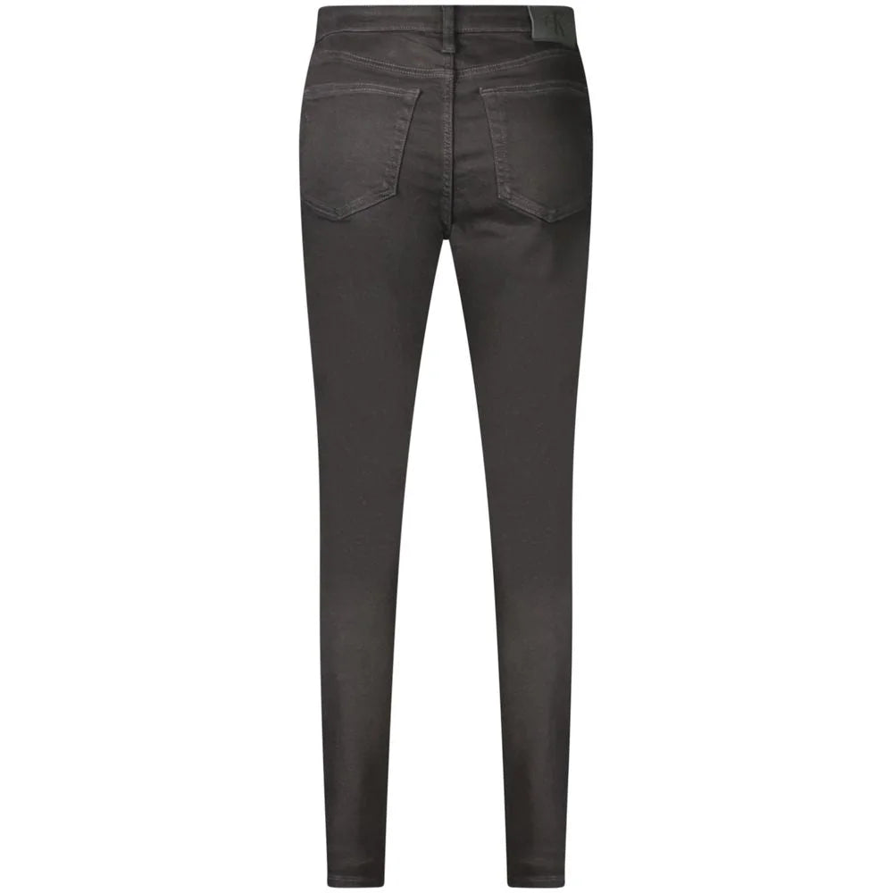 Calvin Klein Black Cotton Jeans Denim - Jeans