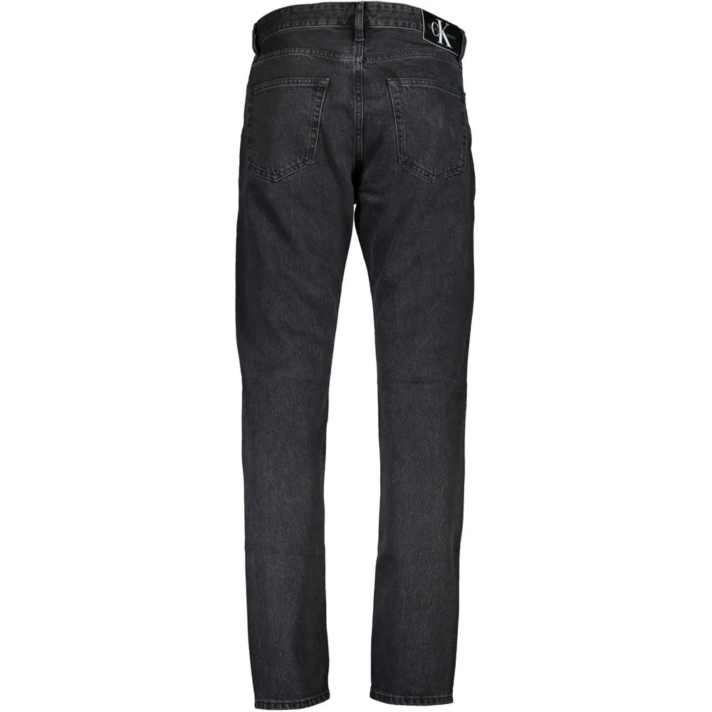 Calvin Klein Black Cotton Men Jeans - Jeans