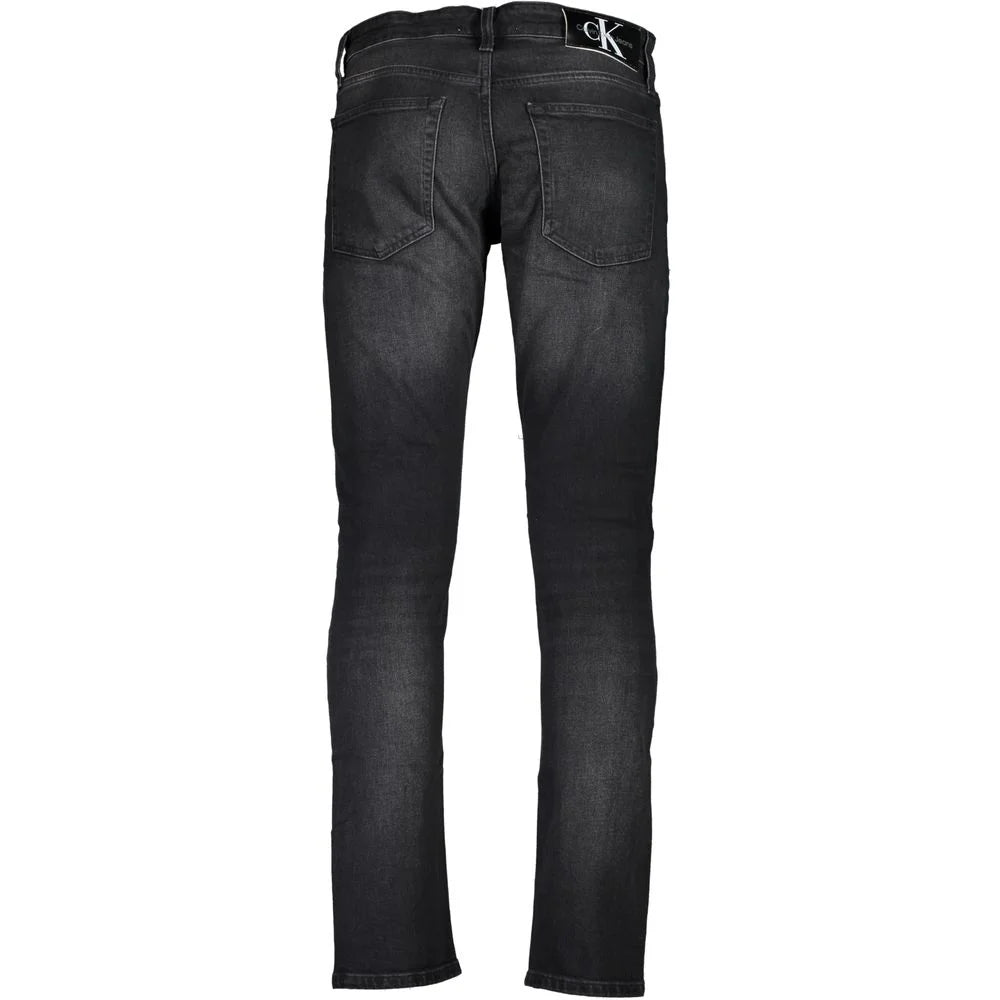 Calvin Klein Black Cotton Men Jeans - Jeans