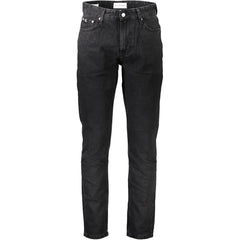 Calvin Klein Black Cotton Men Jeans - W30 | L32 - Jeans