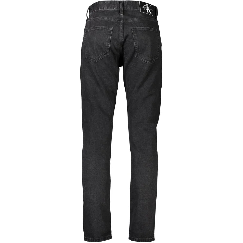Calvin Klein Black Cotton Men Jeans - W30 | L32 - Jeans