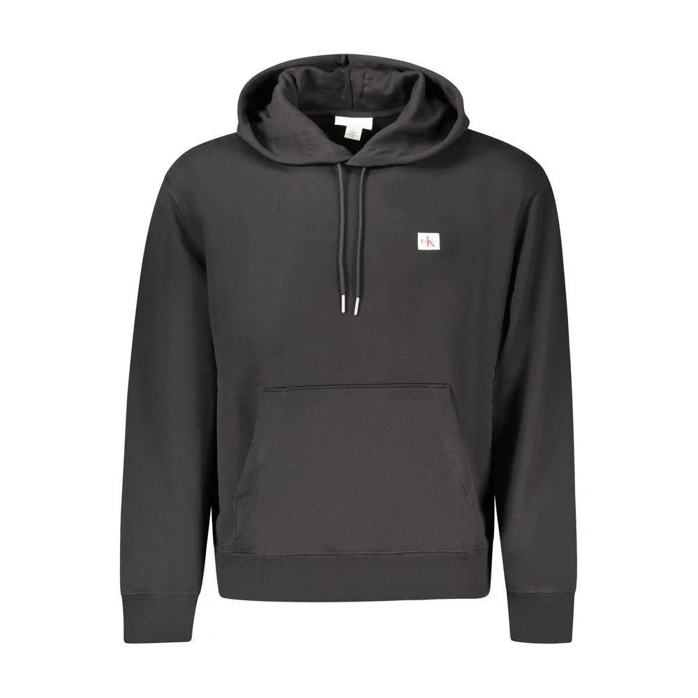 Calvin Klein Black Cotton Men Sweater - Hoodies