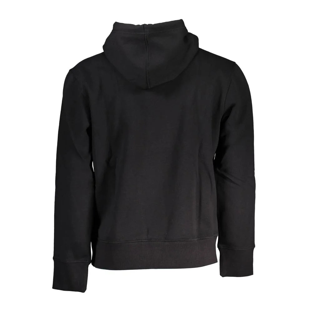 Calvin Klein Black Cotton Men Sweater - Hoodies