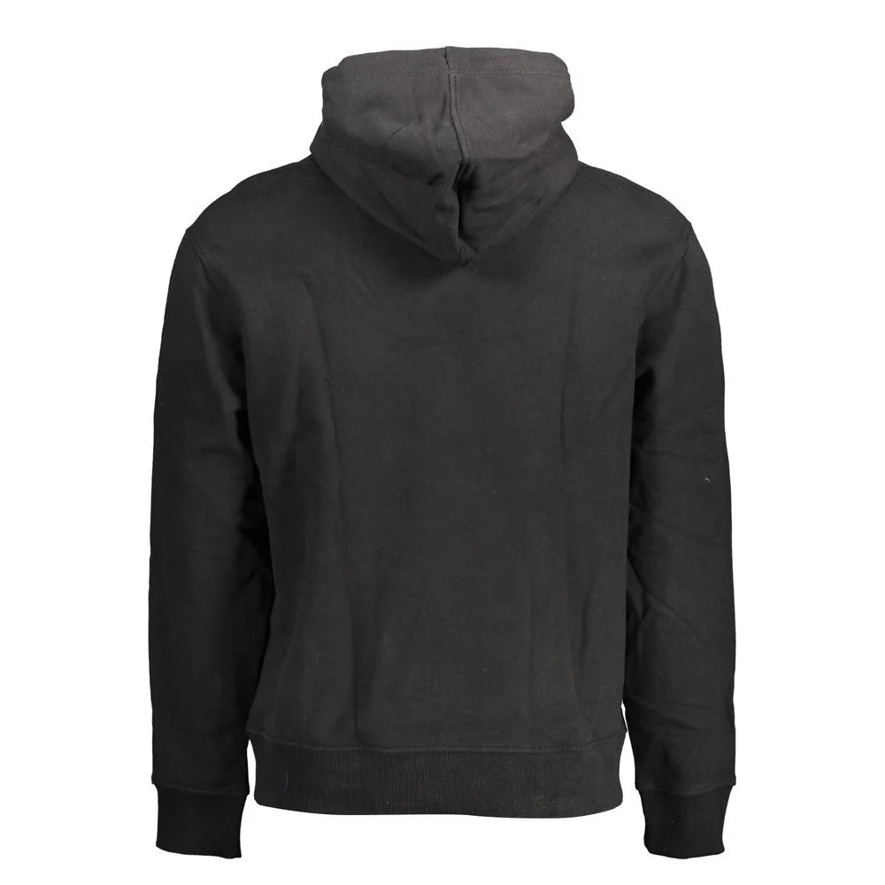 Calvin Klein Black Cotton Men Sweater - Hoodies