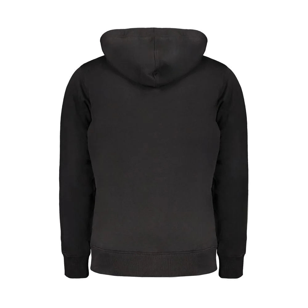 Calvin Klein Black Cotton Men Sweater - Hoodies