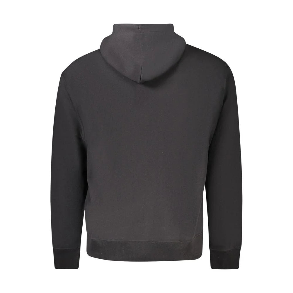 Calvin Klein Black Cotton Men Sweater - Hoodies