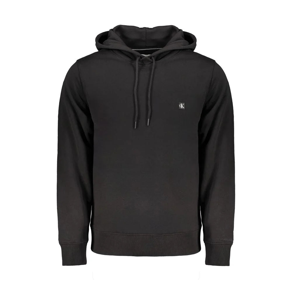 Calvin Klein Black Cotton Men Sweater - Hoodies
