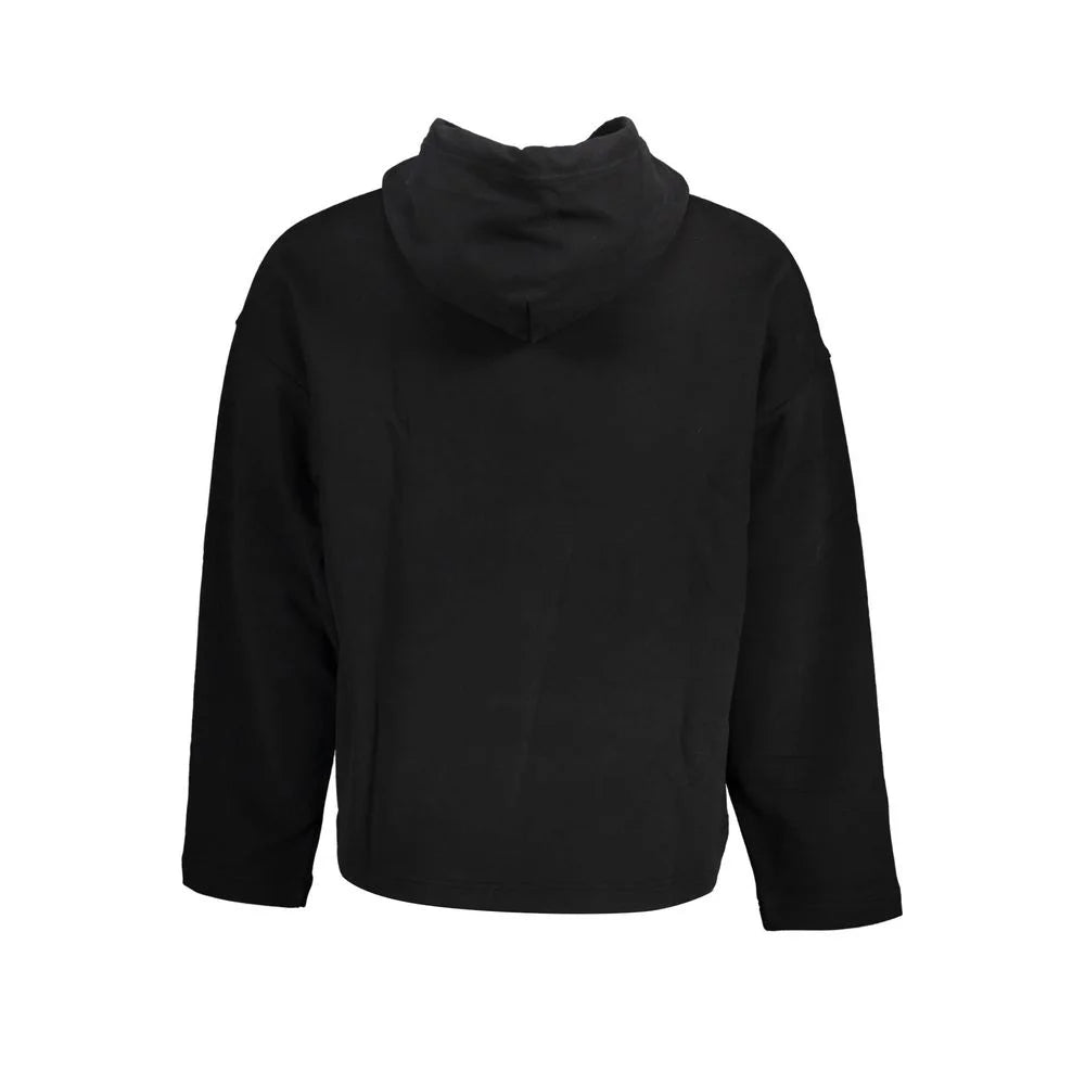 Calvin Klein Black Cotton Men Sweater - Hoodies