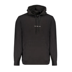 Calvin Klein Black Cotton Men Sweater - Hoodies