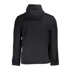 Calvin Klein Black Cotton Men Sweater - Sweatshirts