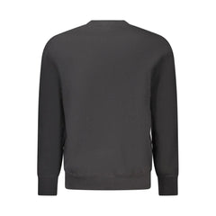 Calvin Klein Black Cotton Men Sweater - Sweatshirts