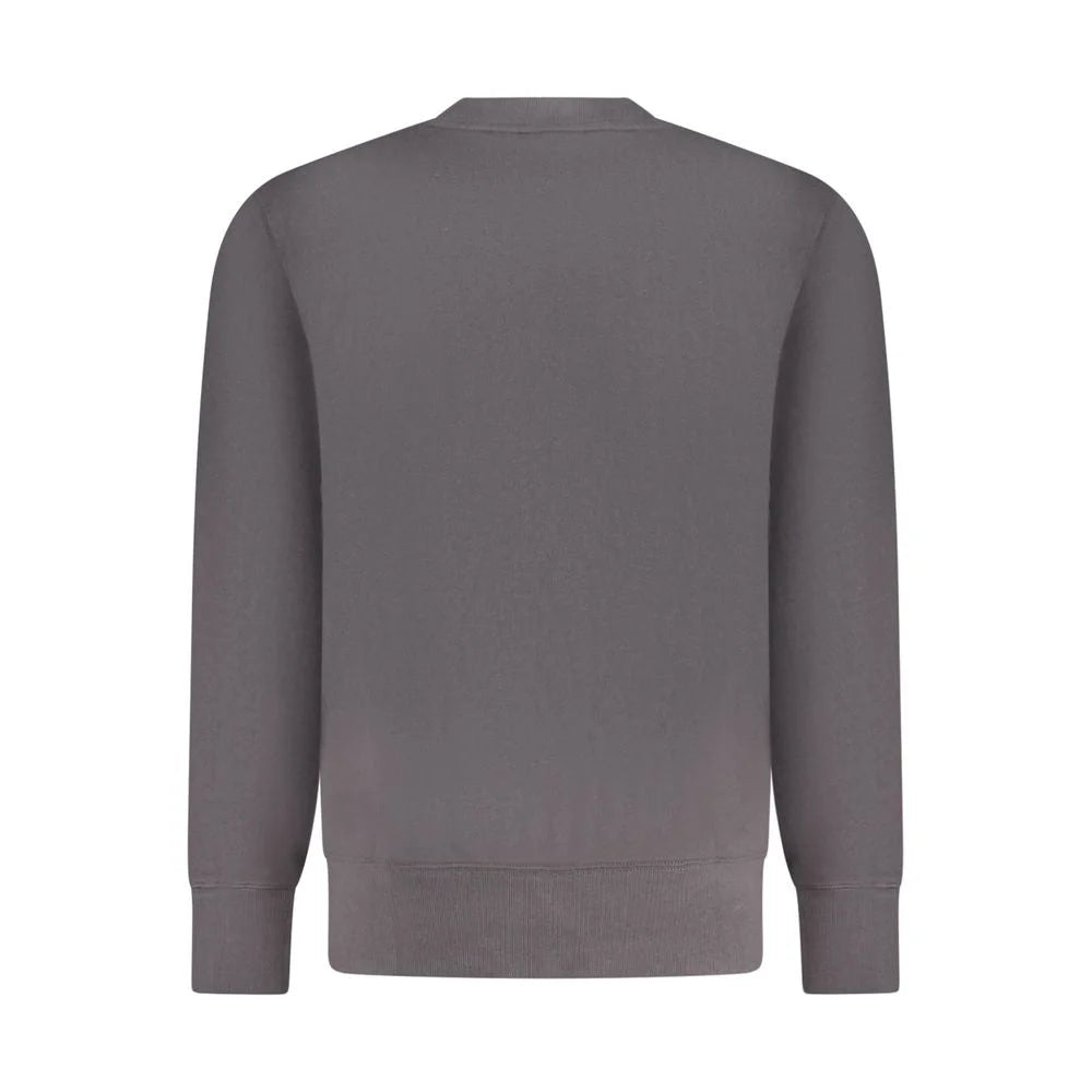 Calvin Klein Black Cotton Men Sweater - Sweatshirts